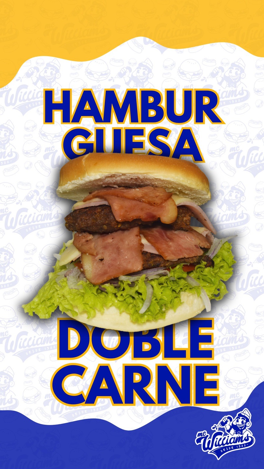 Hamburguesa Doble Carne